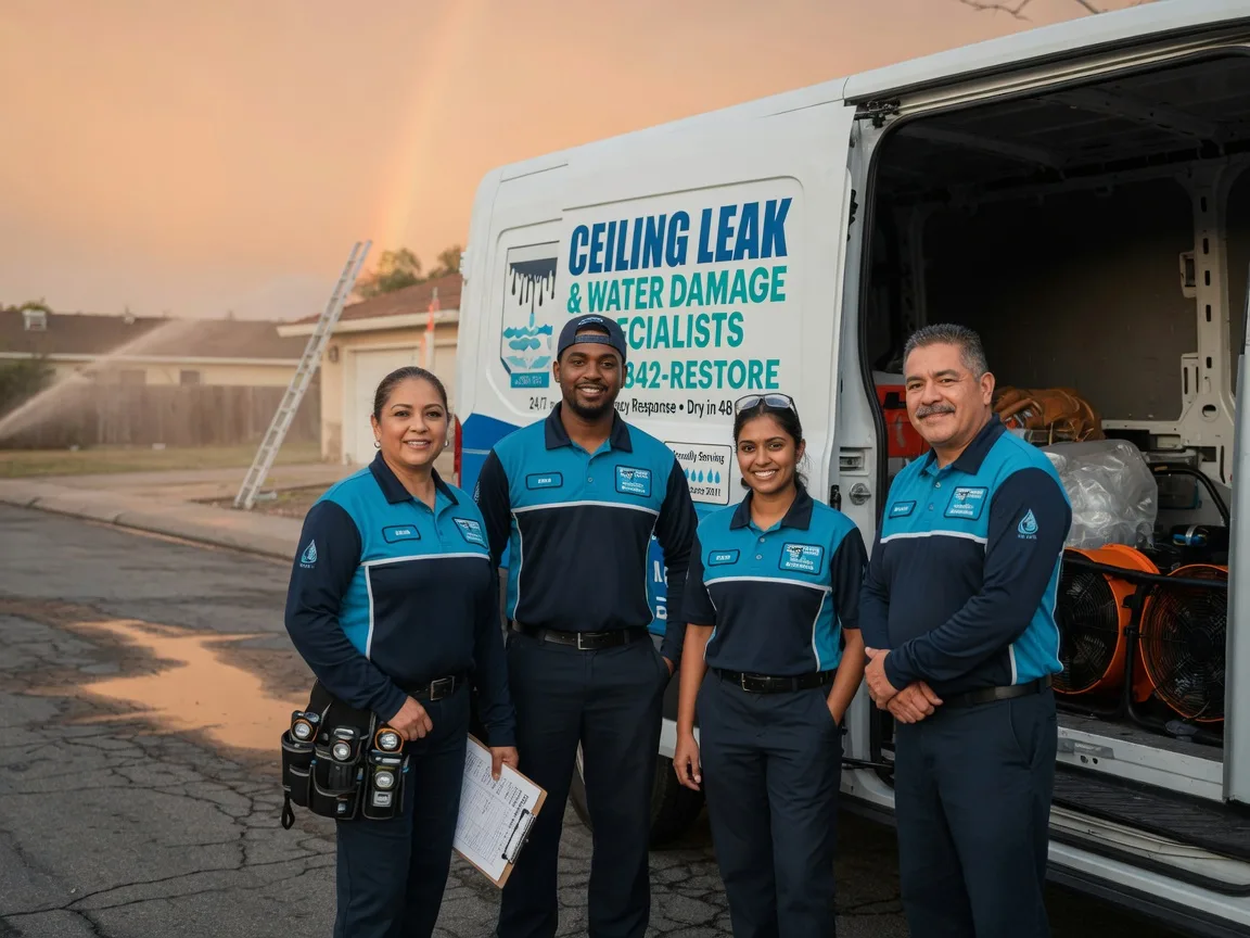 Ceiling Leak Cleanup company in Luther, MI