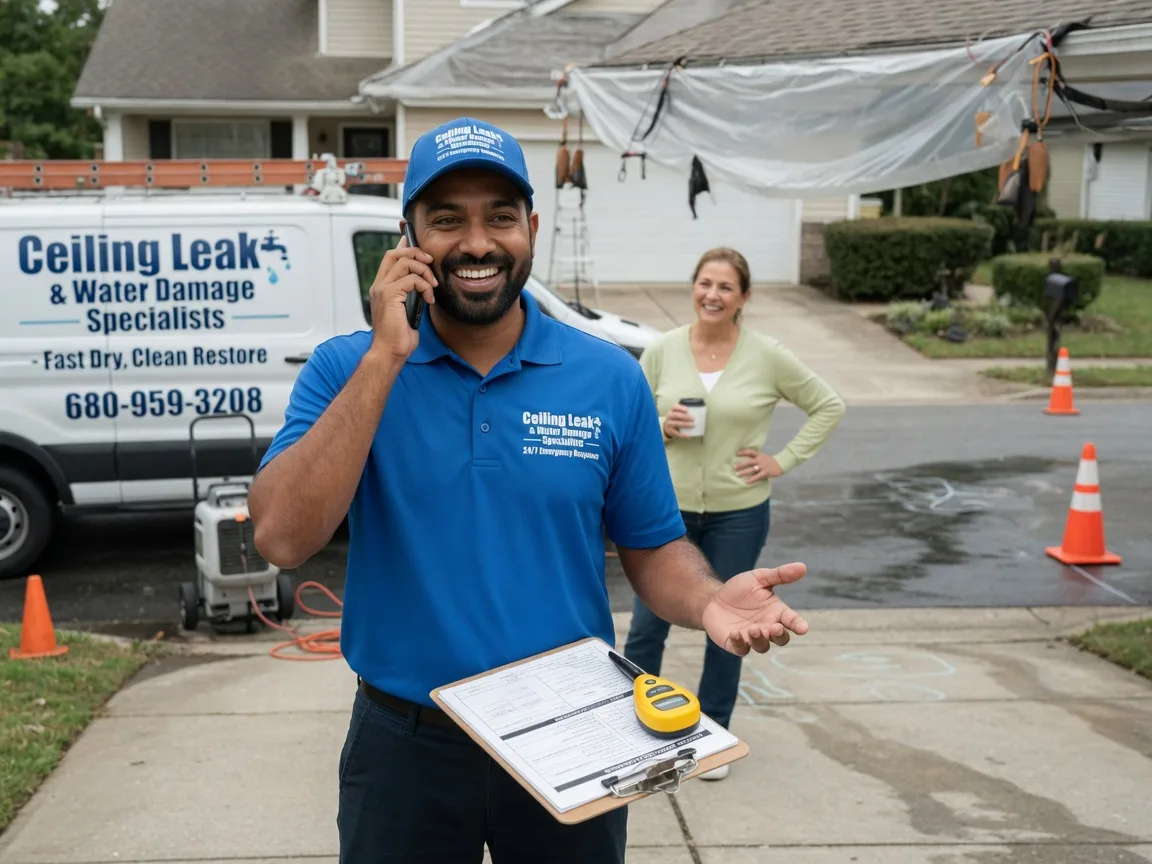 Ceiling Leak Cleanup Luther, MI FAQs